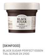 Black Sugar Perfect Essential Scrub, 2x210G