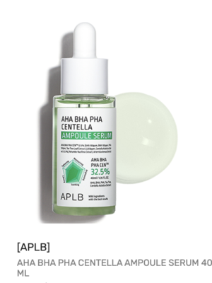 AHA BHA PHA Centella Ampoule Serum, 40mL