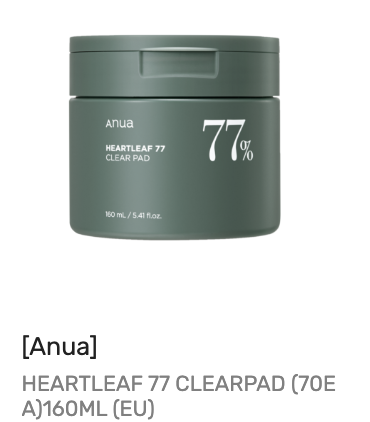 Heartleaf 77 Clearpad (70ea), 160mL