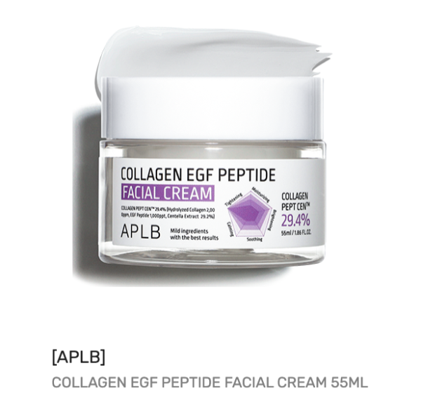 Collagen EGF Peptide Facial Cream, 55mL