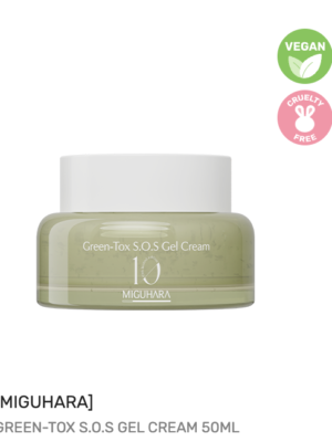 Green-Tox S.O.S Gel Cream, 50mL, Vegan,

Cruelty Free